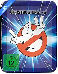 Ghostbusters 1 & 2 (4K Remastered) (Doppelset) (Limited Steelbook Edition) Blu-ray